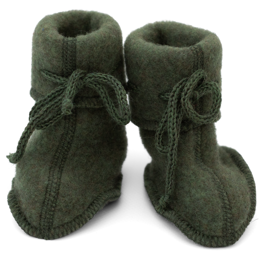 Patuco bebé con cinta ajustable - Verde