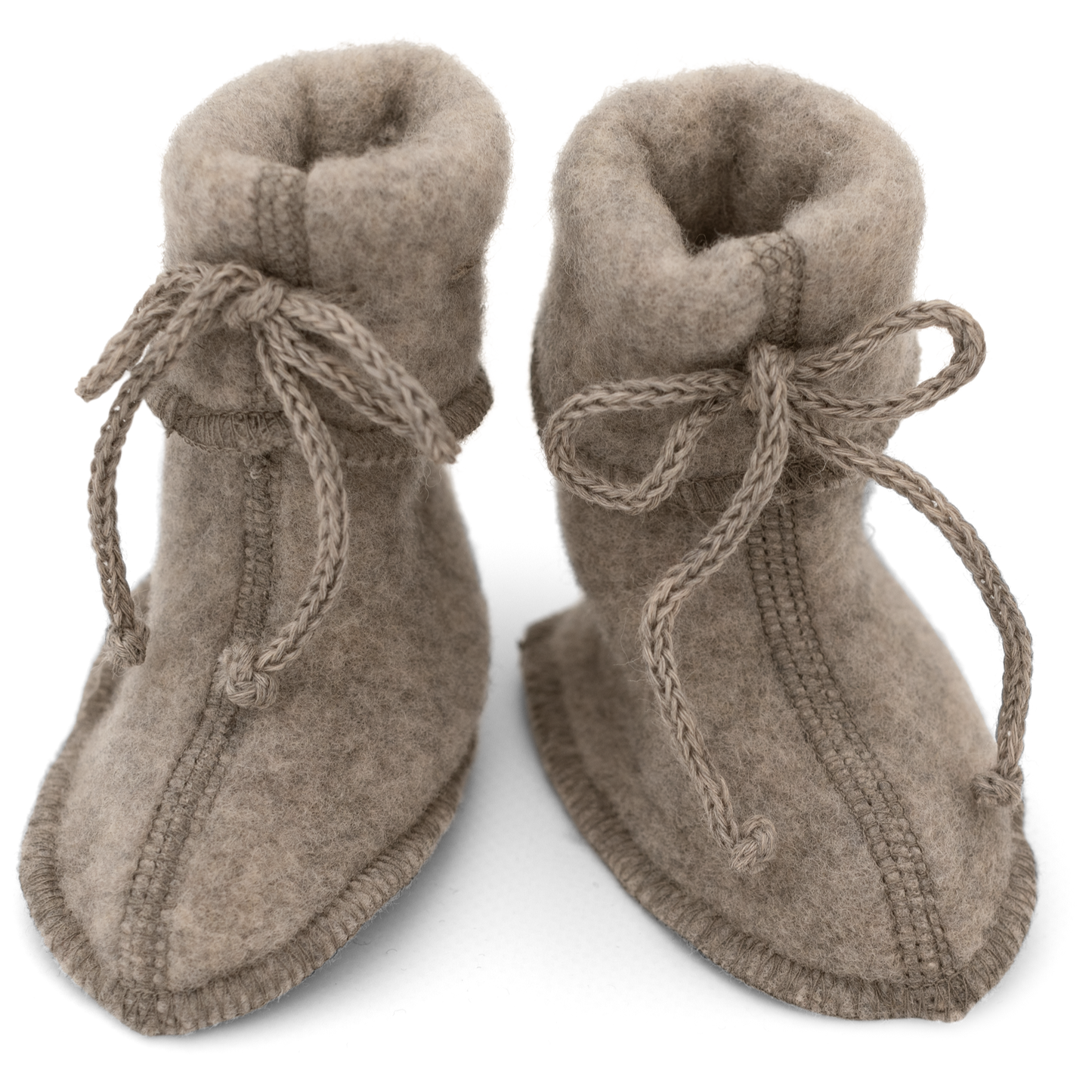 Patuco bebé con cinta ajustable - Walnut