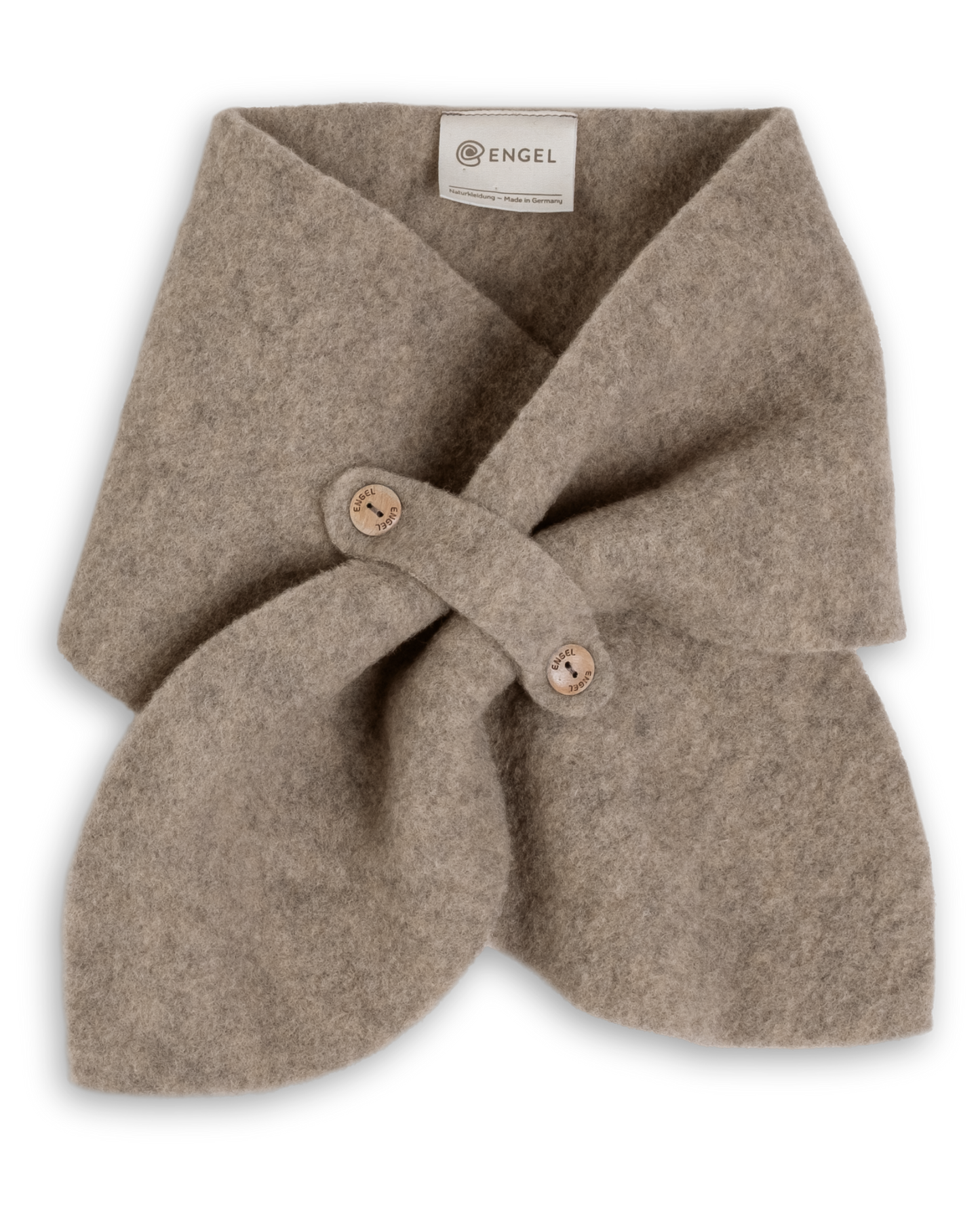 Bufanda Botones Madera - Walnut