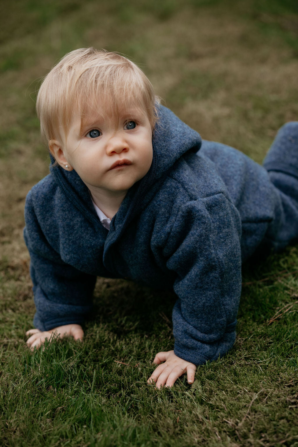 Enterito con capucha - Blue