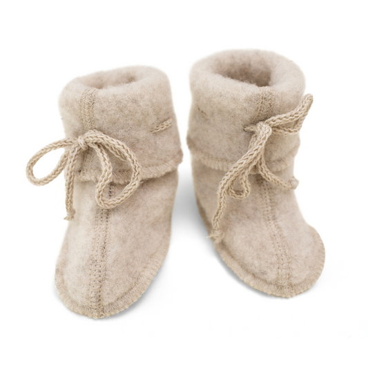 Patuco bebé con cinta ajustable - Sand