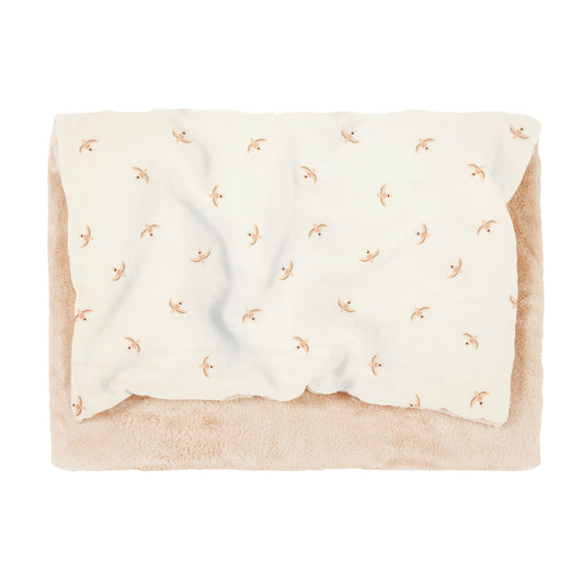 Manta Wabi-Sabi - Pájaros